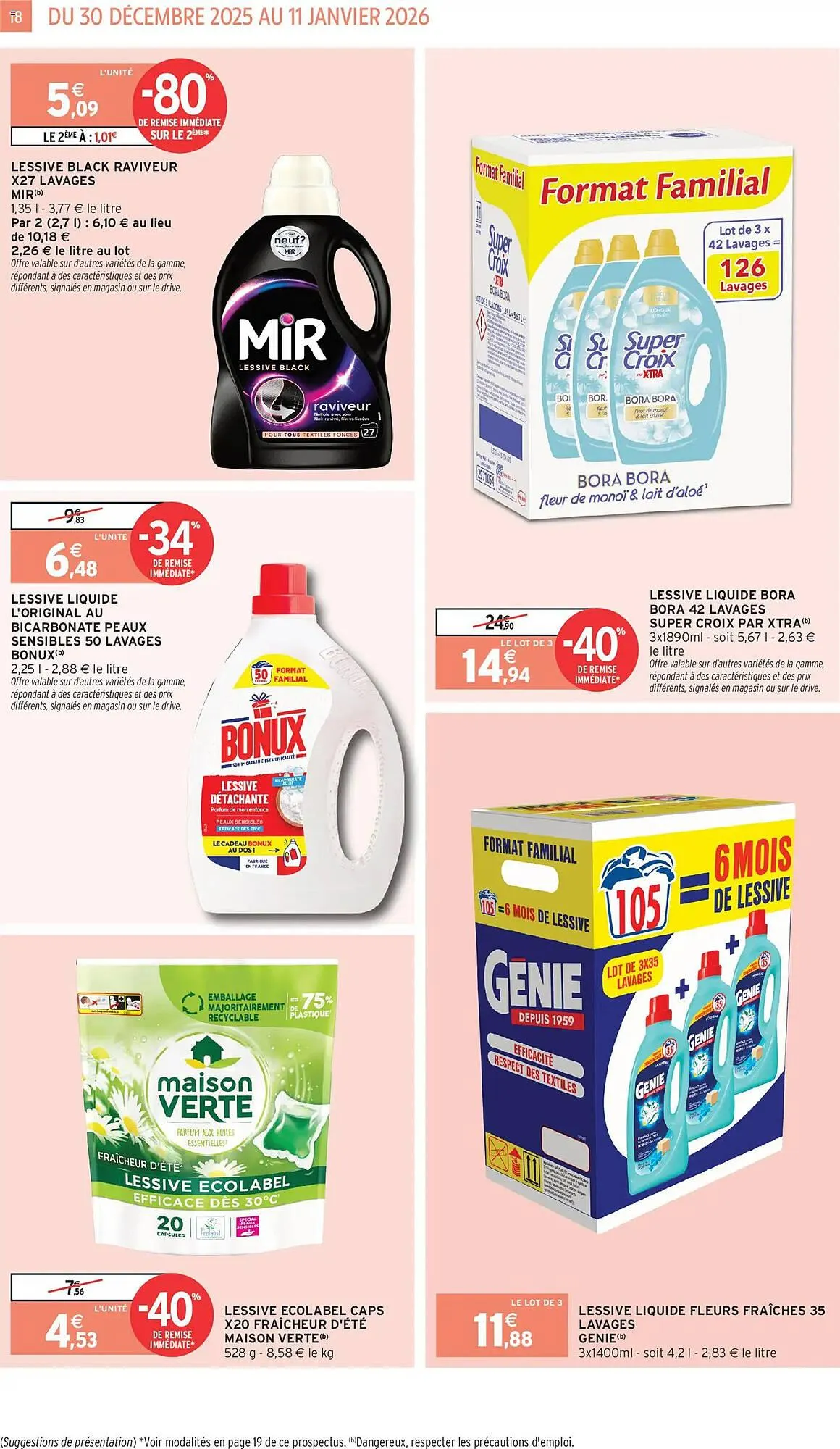 Catalogue Intermarché du 30 décembre au 11 janvier 2026 - Catalogue page 18