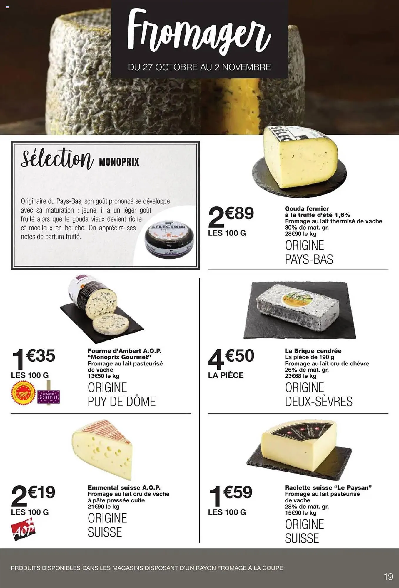 Catalogue Monoprix du 21 octobre au 2 novembre 2025 - Catalogue page 19