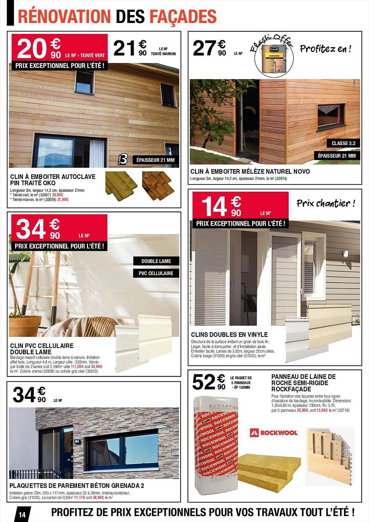 Catalogue Chretien Matériaux du 6 juillet au 19 août 2023 - Catalogue page 14