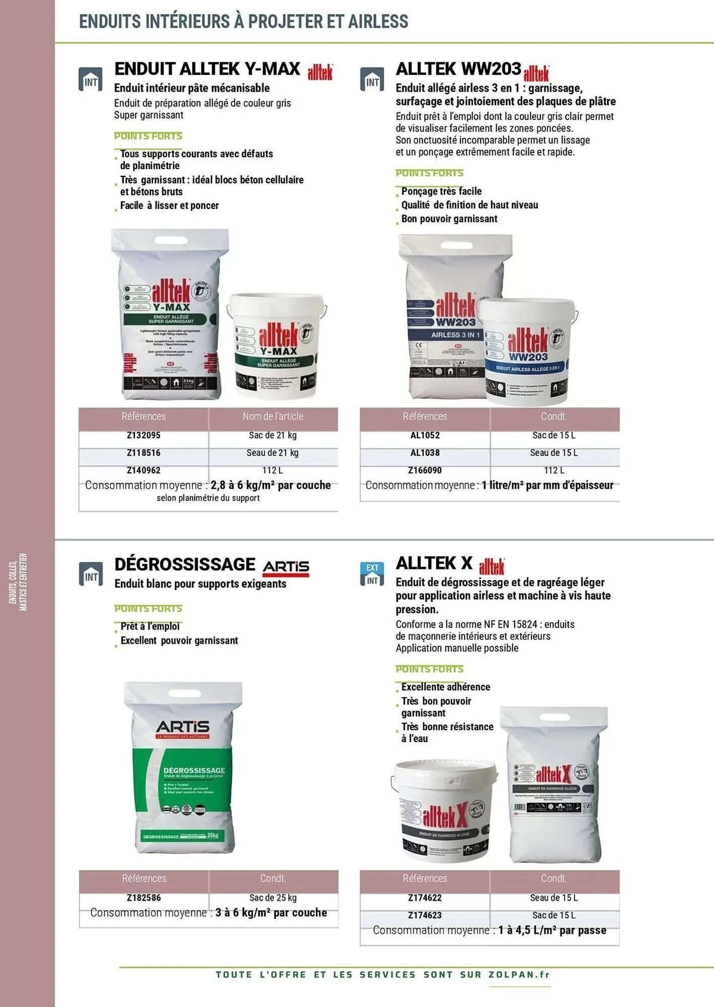 Catalogue Zolpan du 13 janvier au 31 décembre 2025 - Catalogue page 182
