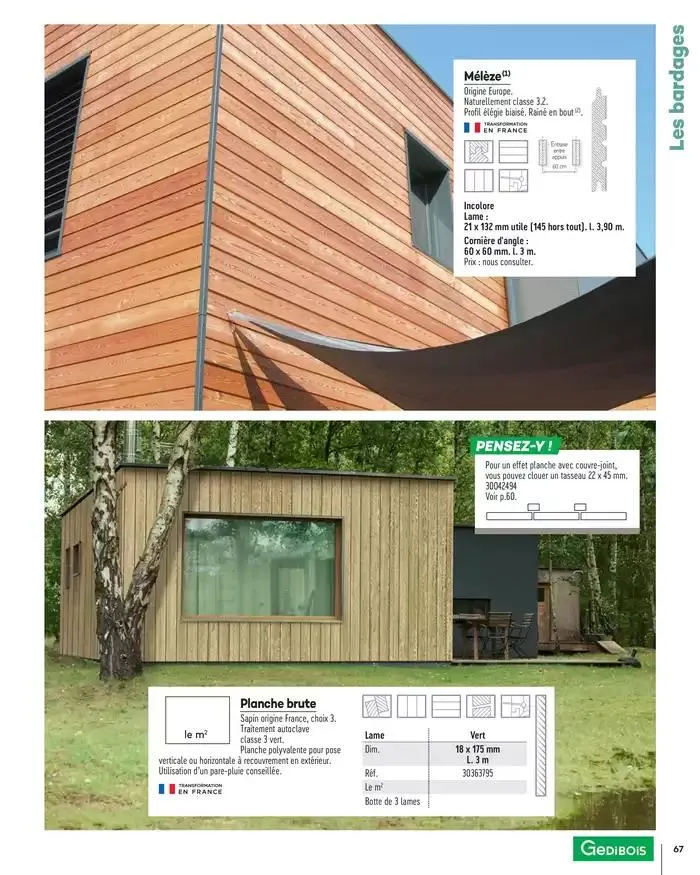 Aménagements Extérieurs 2025 du 1 janvier au 31 décembre 2025 - Catalogue page 67