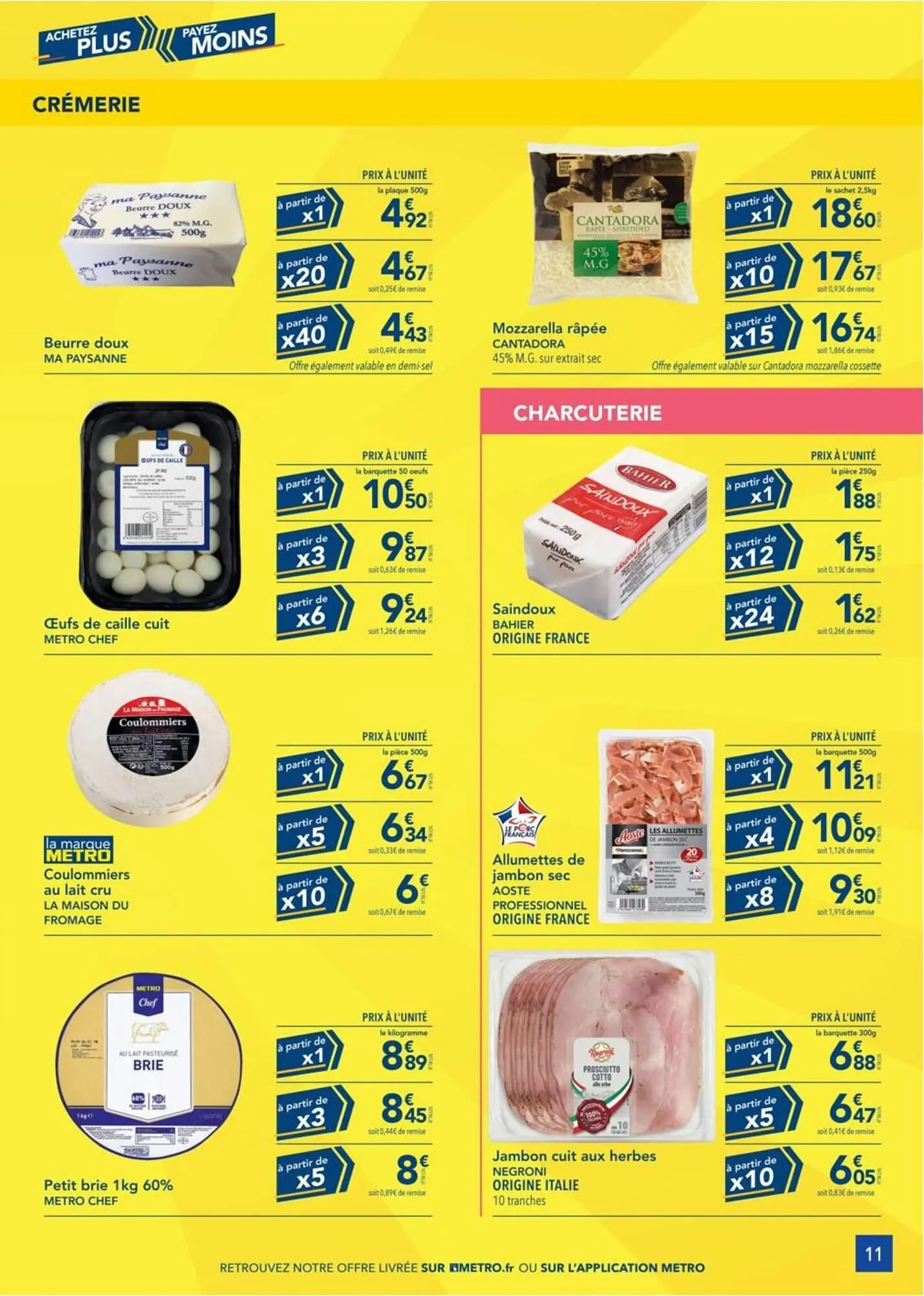 Catalogue METRO du 2 octobre au 26 novembre 2025 - Catalogue page 11