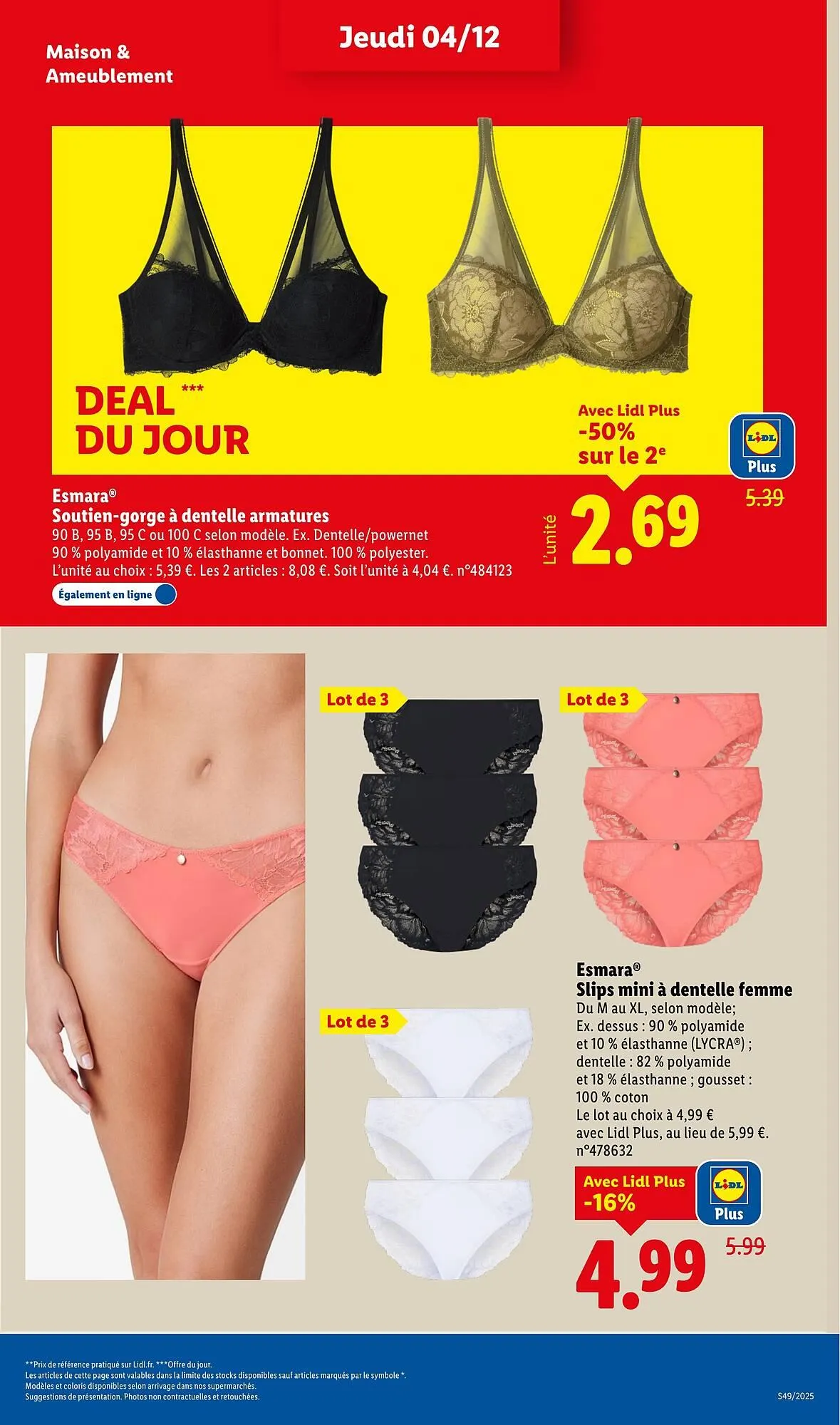 Catalogue Lidl du 4 décembre au 8 décembre 2025 - Catalogue page 5