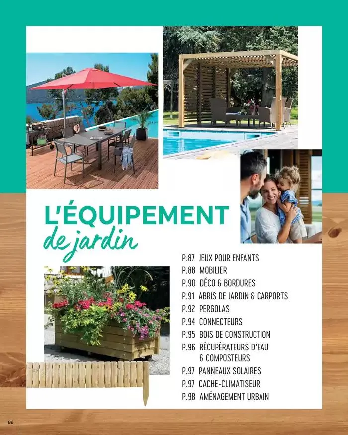 Aménagements Extérieurs 2025 du 1 janvier au 31 décembre 2025 - Catalogue page 86