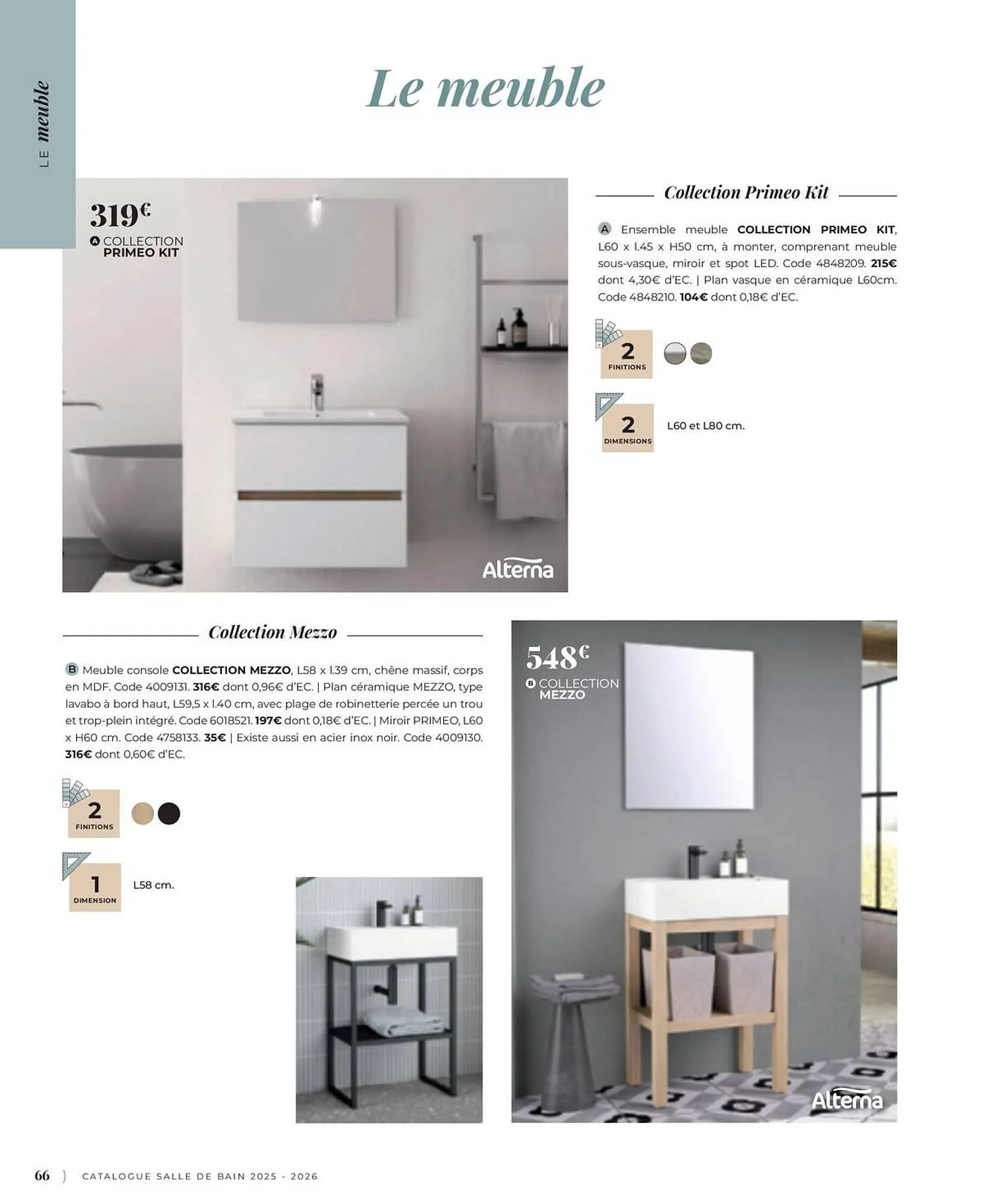 Catalogue Cedeo du 3 juin au 31 décembre 2025 - Catalogue page 66