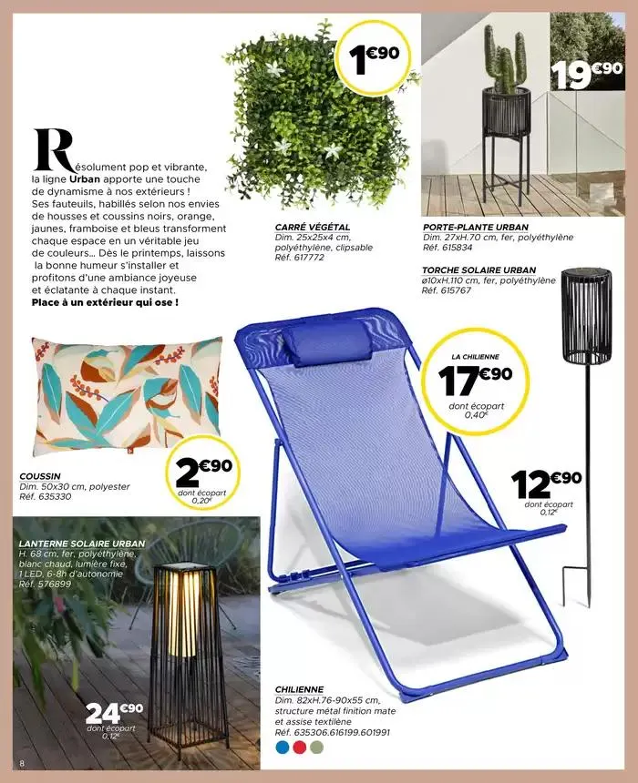 Collection Jardin et extérieur du 9 avril au 5 mai 2025 - Catalogue page 8