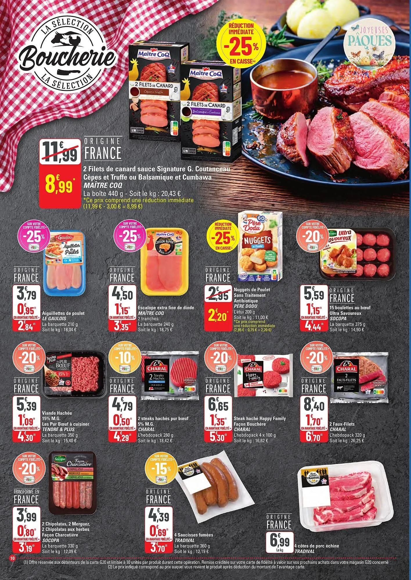 Catalogue G20 du 9 avril au 20 avril 2025 - Catalogue page 10