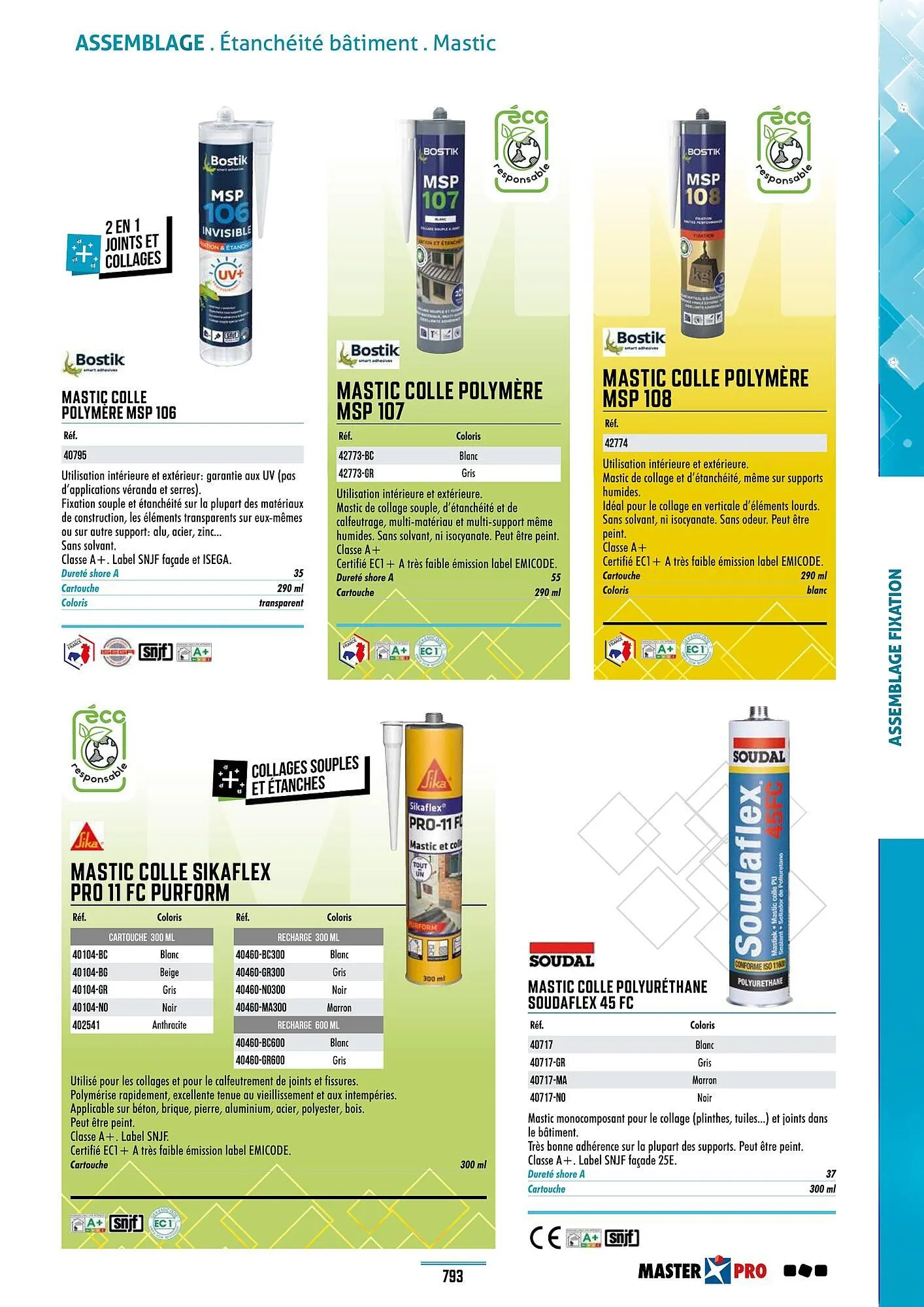 Catalogue Master Pro du 28 janvier au 30 décembre 2028 - Catalogue page 797