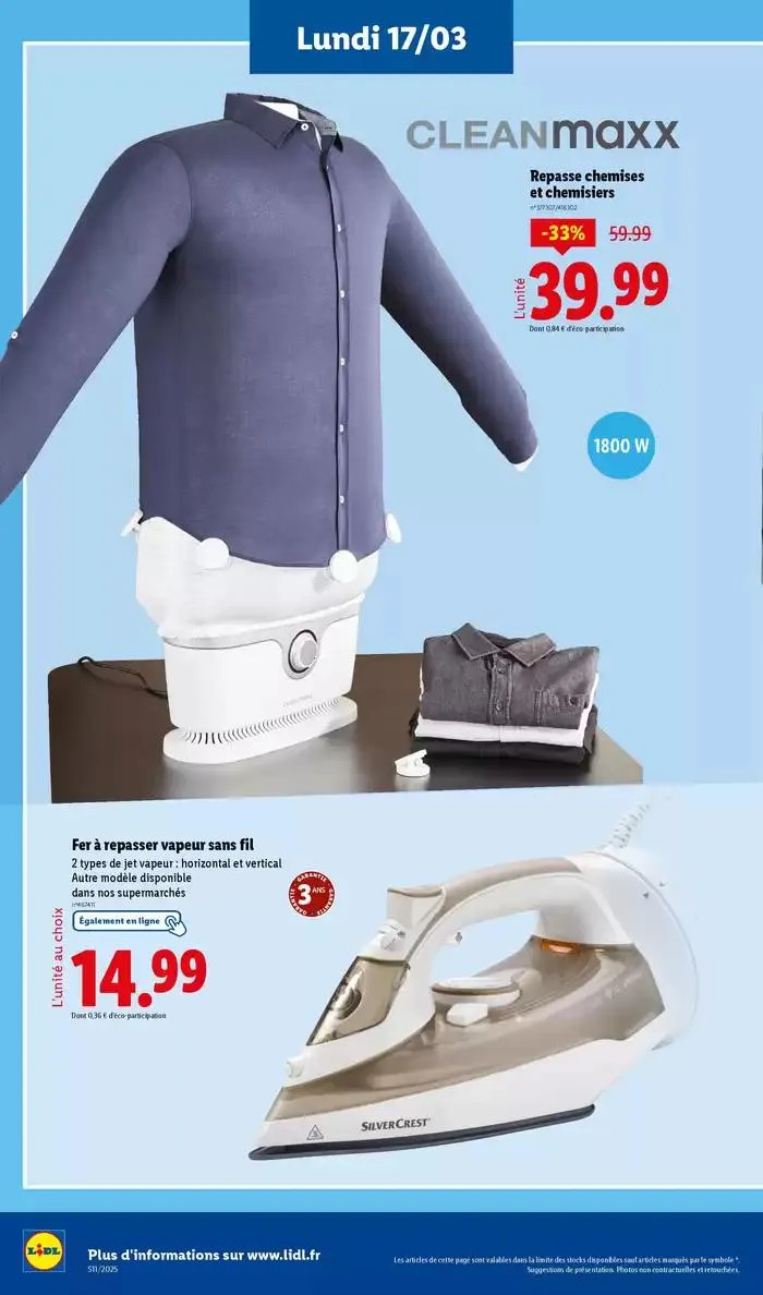 La gamme Deluxe est de retour chez Lidl ! Profitez de nos produits de qualité, à prix Lidl du 17 mars au 20 mars 2025 - Catalogue page 8