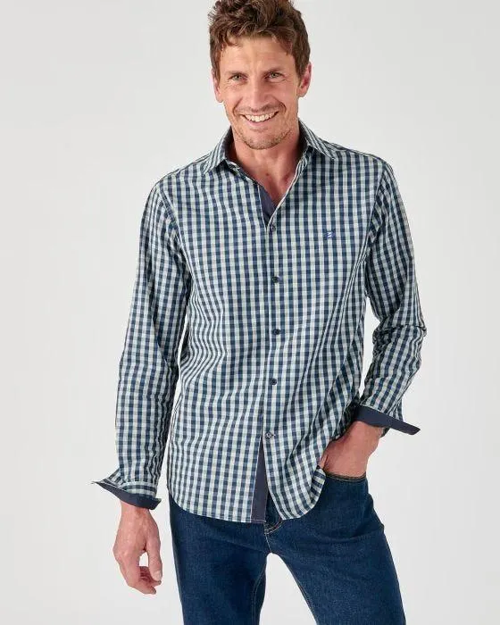 Chemise manches longues popeline pur coton