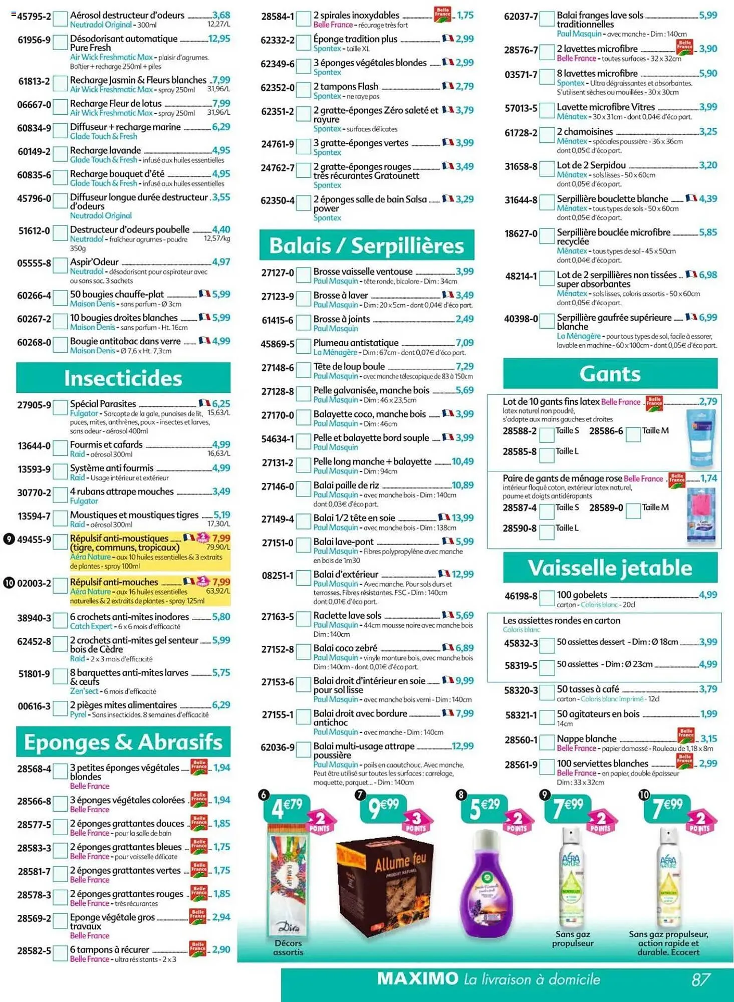 Catalogue Maximo du 12 mai au 8 juin 2025 - Catalogue page 87