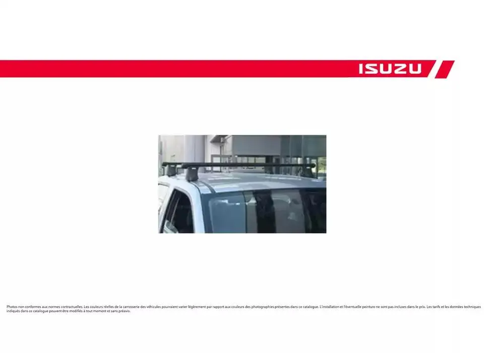 ISUZU SPACE N60B Accessoires du 15 octobre au 15 octobre 2025 - Catalogue page 65