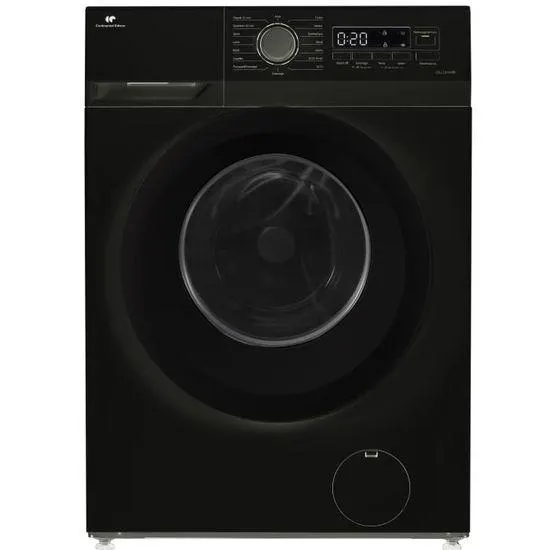 Lave-linge hublot - CONTINENTAL EDISON - CELL10140IBP - 10kg - Moteur induction - 60 cm - Classe A - 1400 trs/min - Noir mat