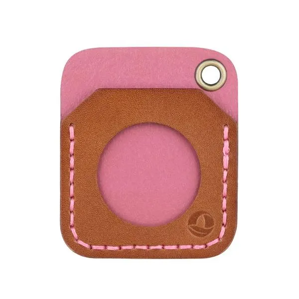 Obuy Porte-pièce en Cuir avec Découpe sur le devant