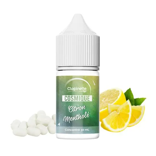 CONCENTRE CITRON MENTHOLE COSMIQUE 30ML CLOPINETTE