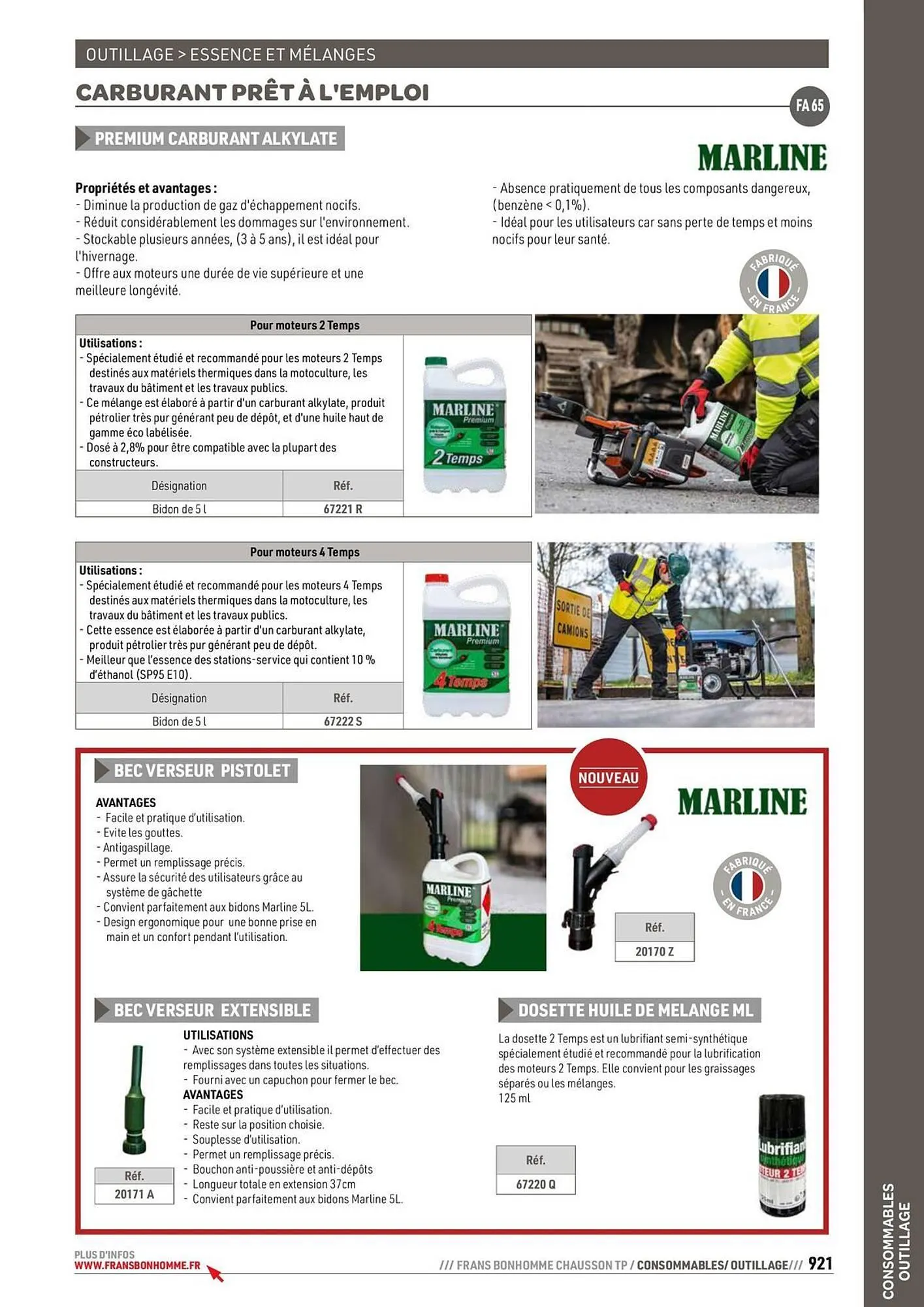 Catalogue Chausson Matériaux du 24 septembre au 31 décembre 2025 - Catalogue page 921