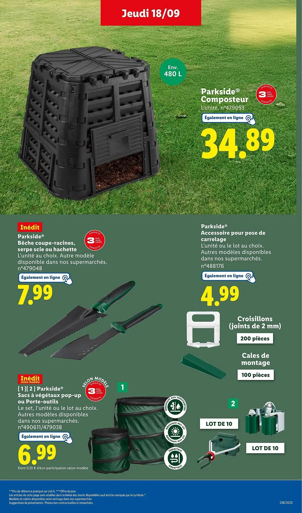 Catalogue Lidl du 18 septembre au 24 septembre 2025 - Catalogue page 39