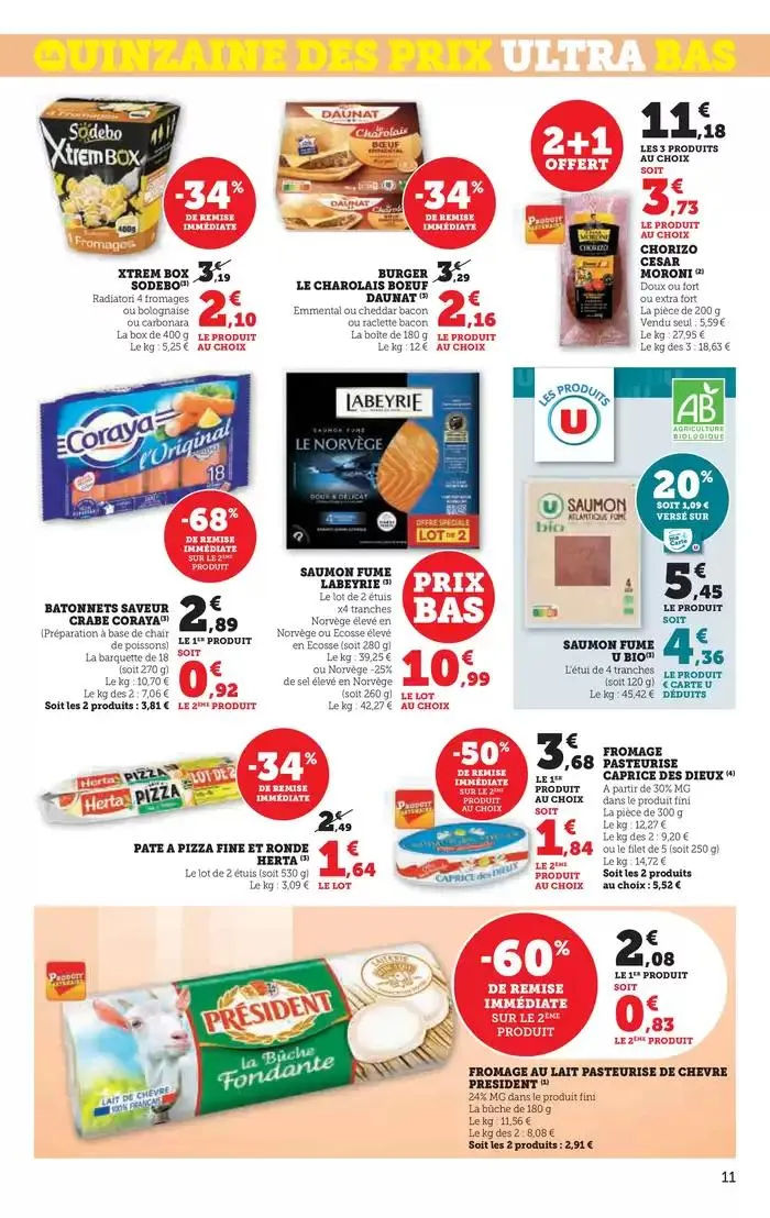 Quinzaine Commerçante du 11 mars au 23 mars 2025 - Catalogue page 11