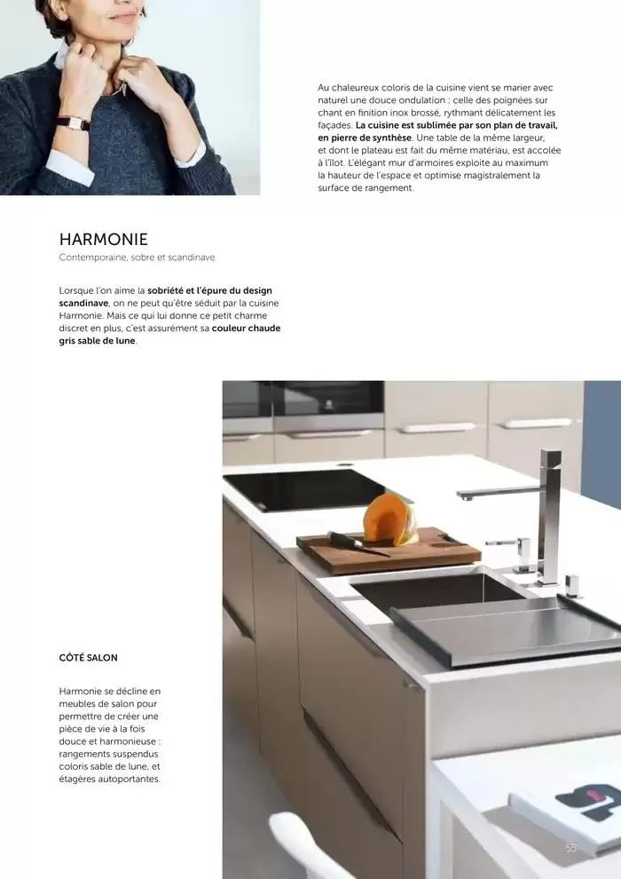 VOUS NE TROUVEREZ PAS VOTRE CUISINE DANS CE CATALOGUE du 16 janvier au 30 avril 2025 - Catalogue page 55