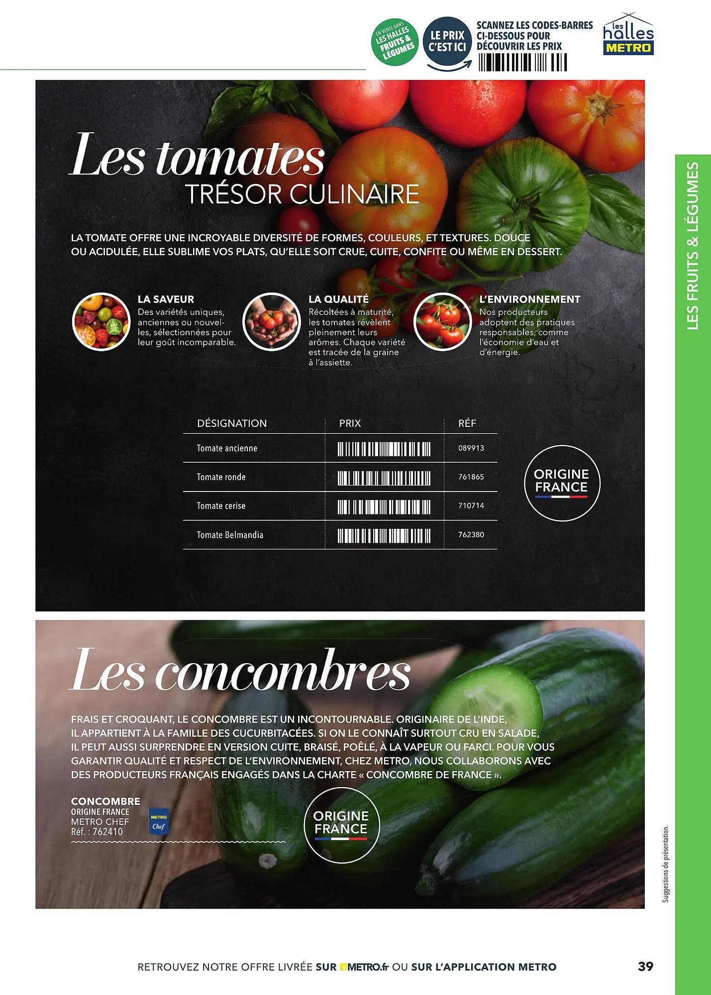 Catalogue METRO du 2 mars au 31 décembre 2025 - Catalogue page 39