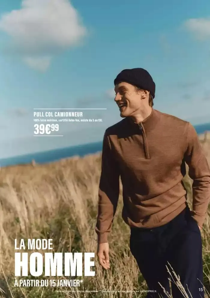 NOUVELLE COLLECTION du 2 janvier au 22 janvier 2025 - Catalogue page 15