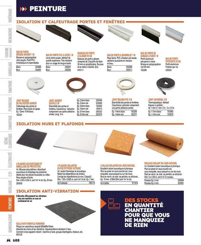 Guide produits 2024 du 15 mars au 31 décembre 2024 - Catalogue page 688