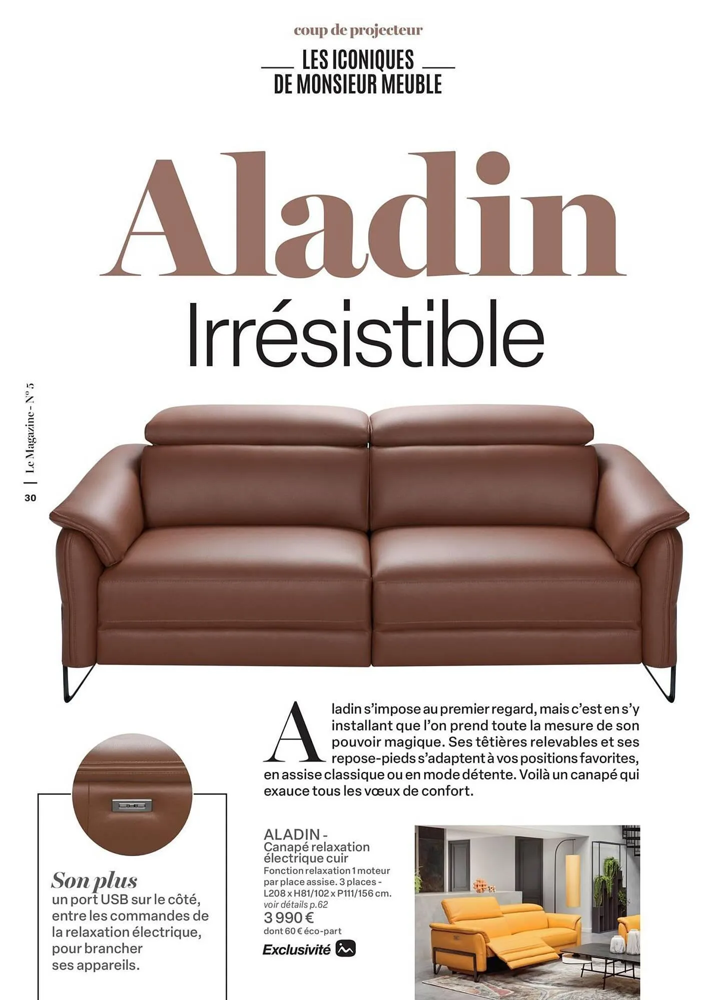 Catalogue monsieur meuble du 16 septembre au 31 mai 2026 - Catalogue page 30