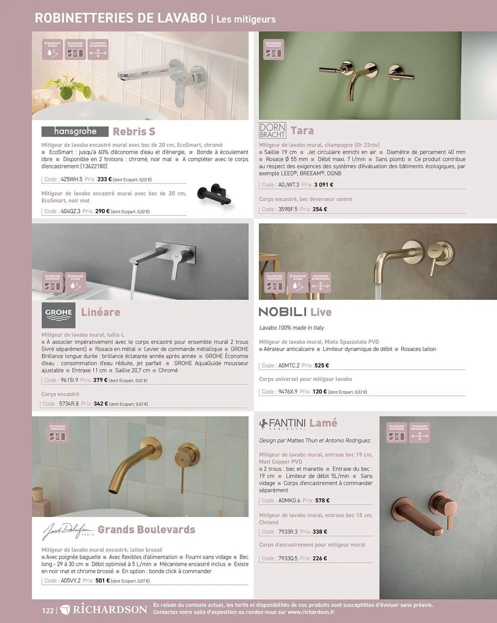 Catalogue Richardson du 11 avril au 31 décembre 2025 - Catalogue page 124