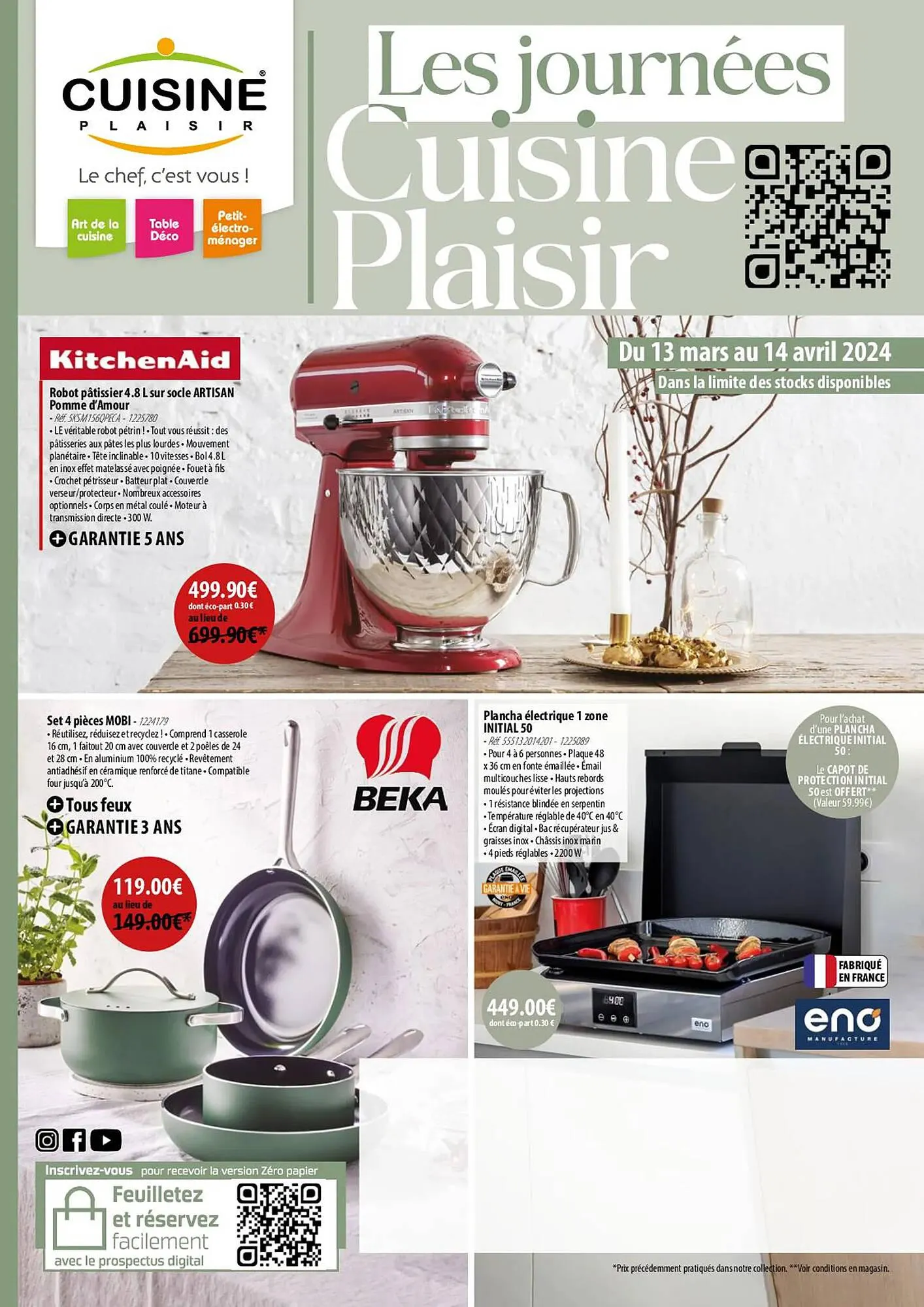 Catalogue Cuisine Plaisir du 13 mars au 14 avril 2024 - Catalogue page 