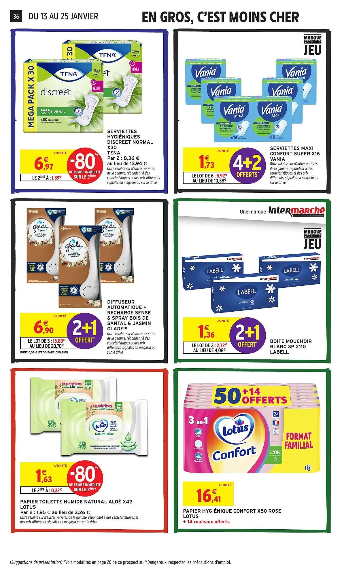 Catalogue Intermarché du 13 janvier au 25 janvier 2026 - Catalogue page 36