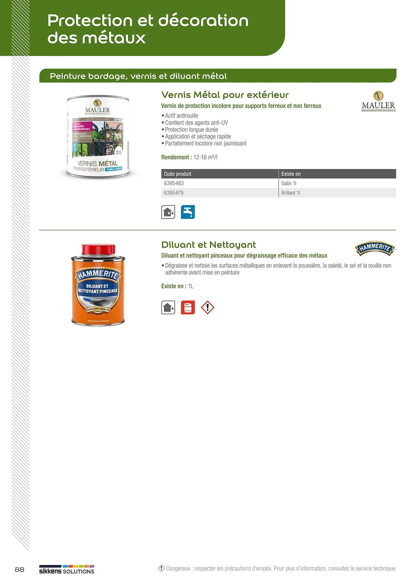 Catalogue Sikkens Solution du 1 janvier au 28 décembre 2025 - Catalogue page 73