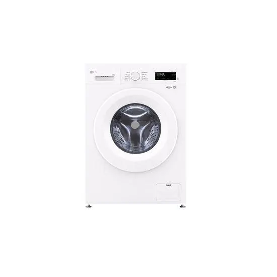 Lave-linge frontal - LG - F84B13WHS - 8 kg - 1400 Tours/min - Wi-Fi et anti-allergie