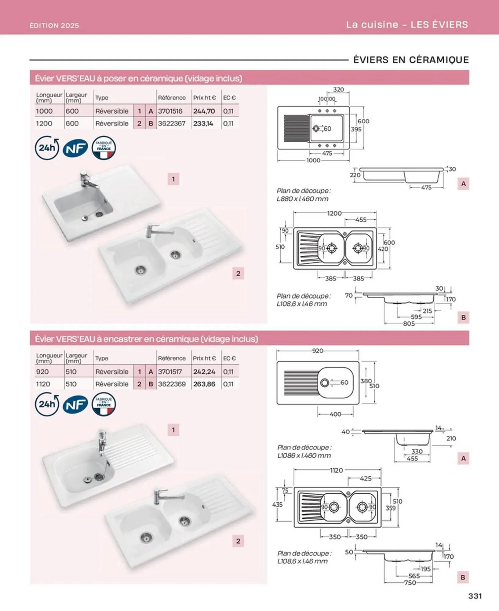 Catalogue Cedeo du 10 octobre au 31 décembre 2025 - Catalogue page 331