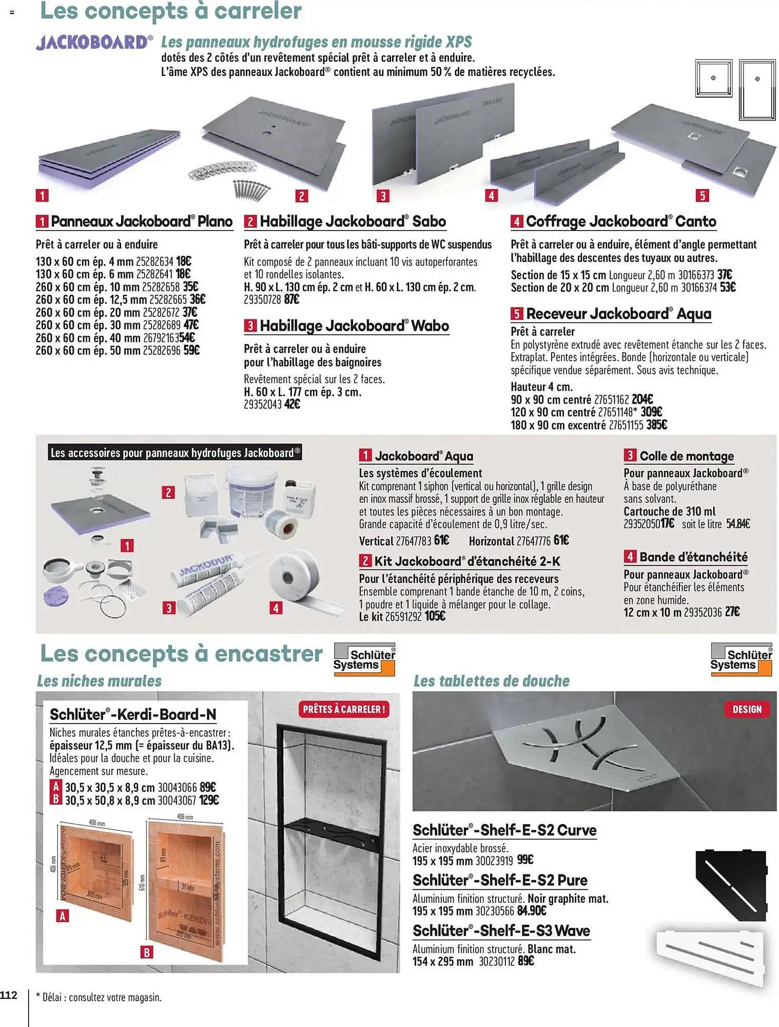 Catalogue Gedimat du 1 avril au 30 avril 2026 - Catalogue page 112