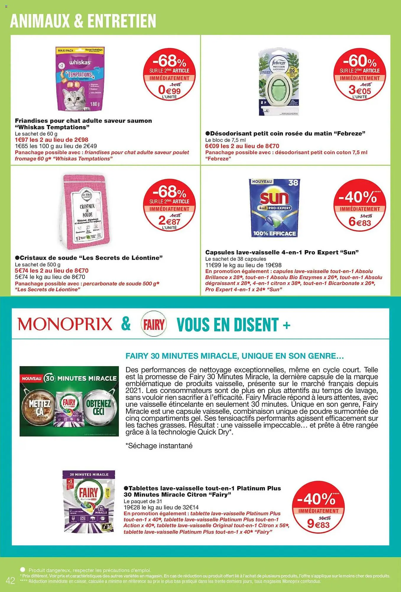Catalogue Monoprix du 20 janvier au 1 février 2026 - Catalogue page 42
