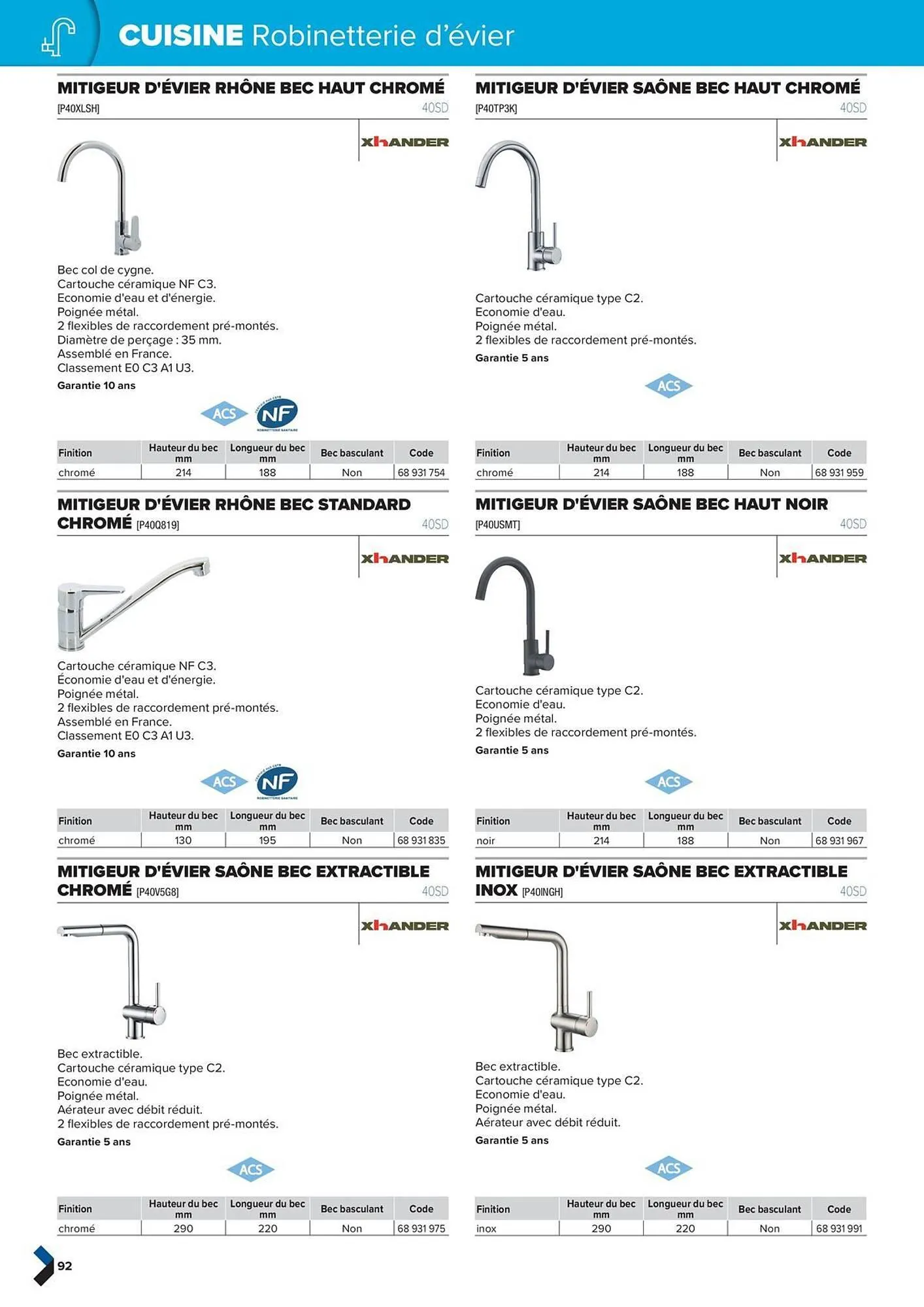 Catalogue Prolians du 2 octobre au 31 décembre 2025 - Catalogue page 92