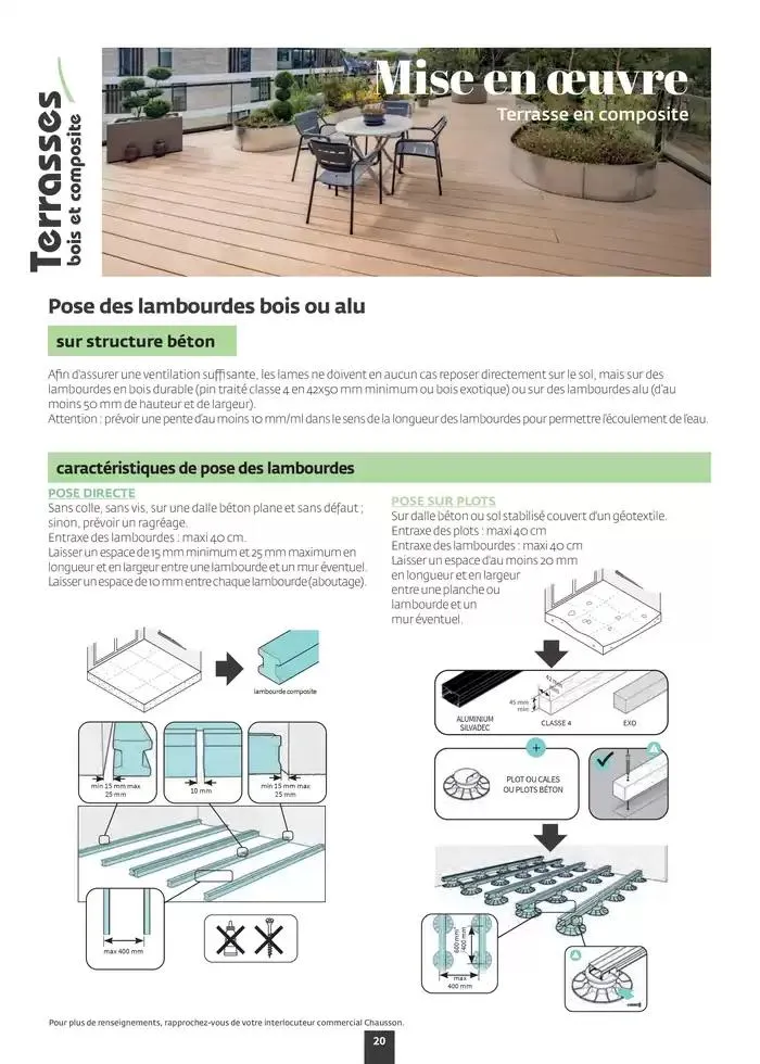 Aménagez votre extérieur SAISON 2025 du 1 janvier au 31 décembre 2025 - Catalogue page 22