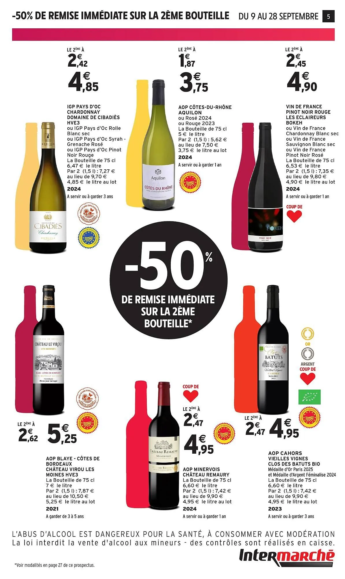 catalogue Intermarché du 9 septembre au 28 septembre 2025 - Catalogue page 5