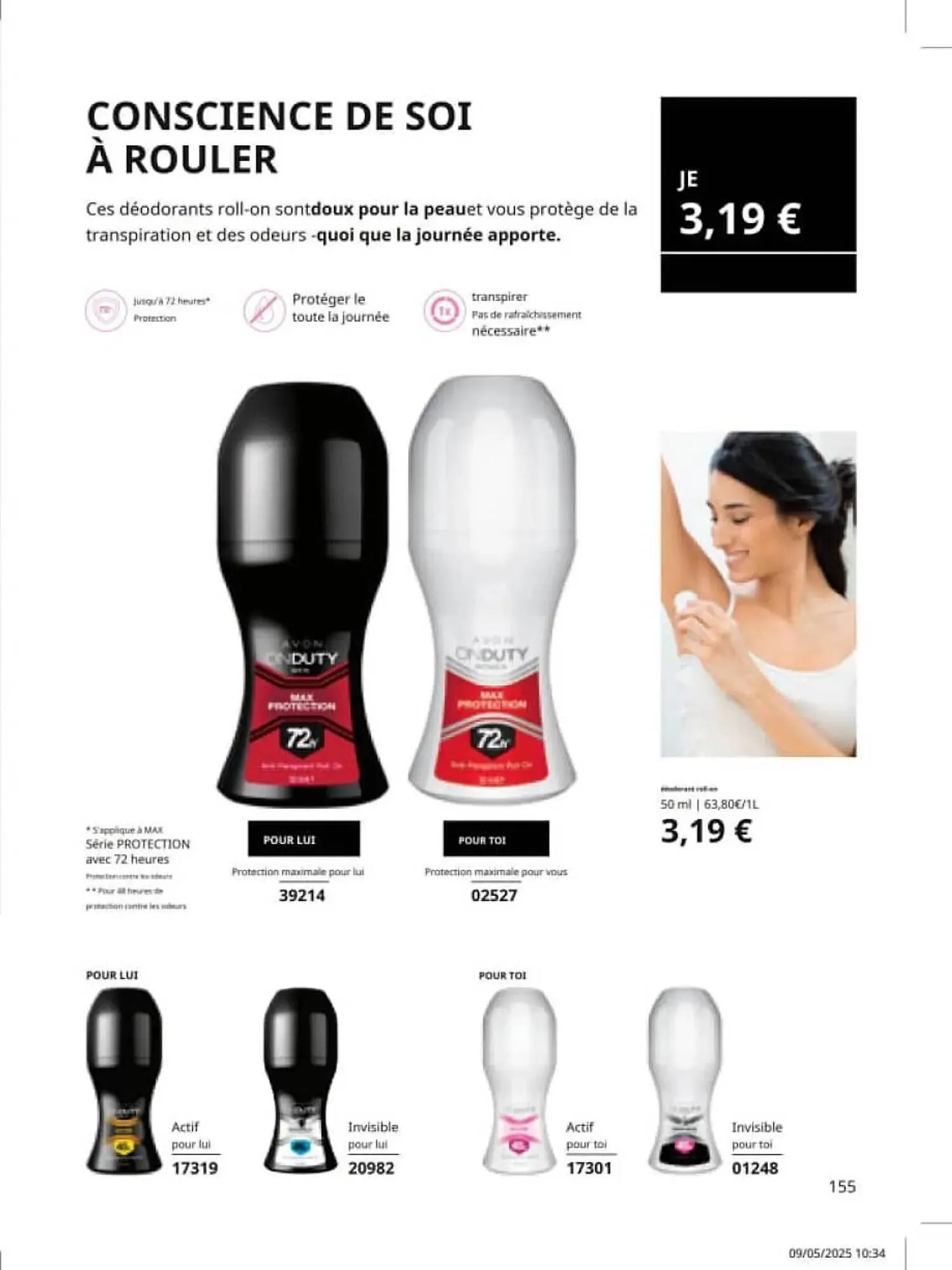 Catalogue AVON du 1 août au 31 août 2025 - Catalogue page 155