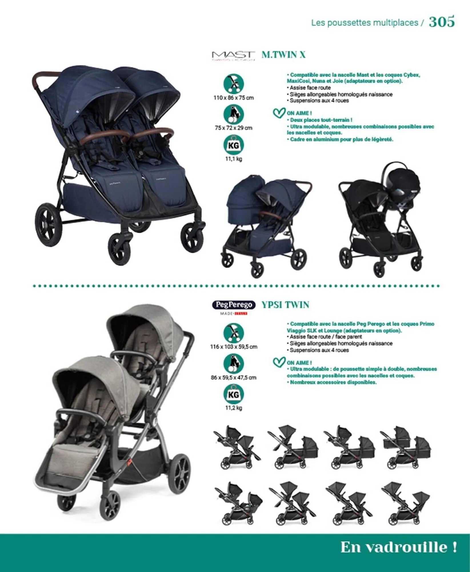 Catalogue autour de bébé du 31 mars au 31 janvier 2024 - Catalogue page 307