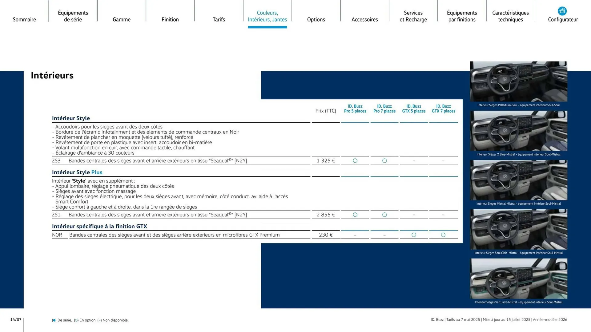 Catalogue Volkswagen du 7 août au 31 mars 2026 - Catalogue page 14