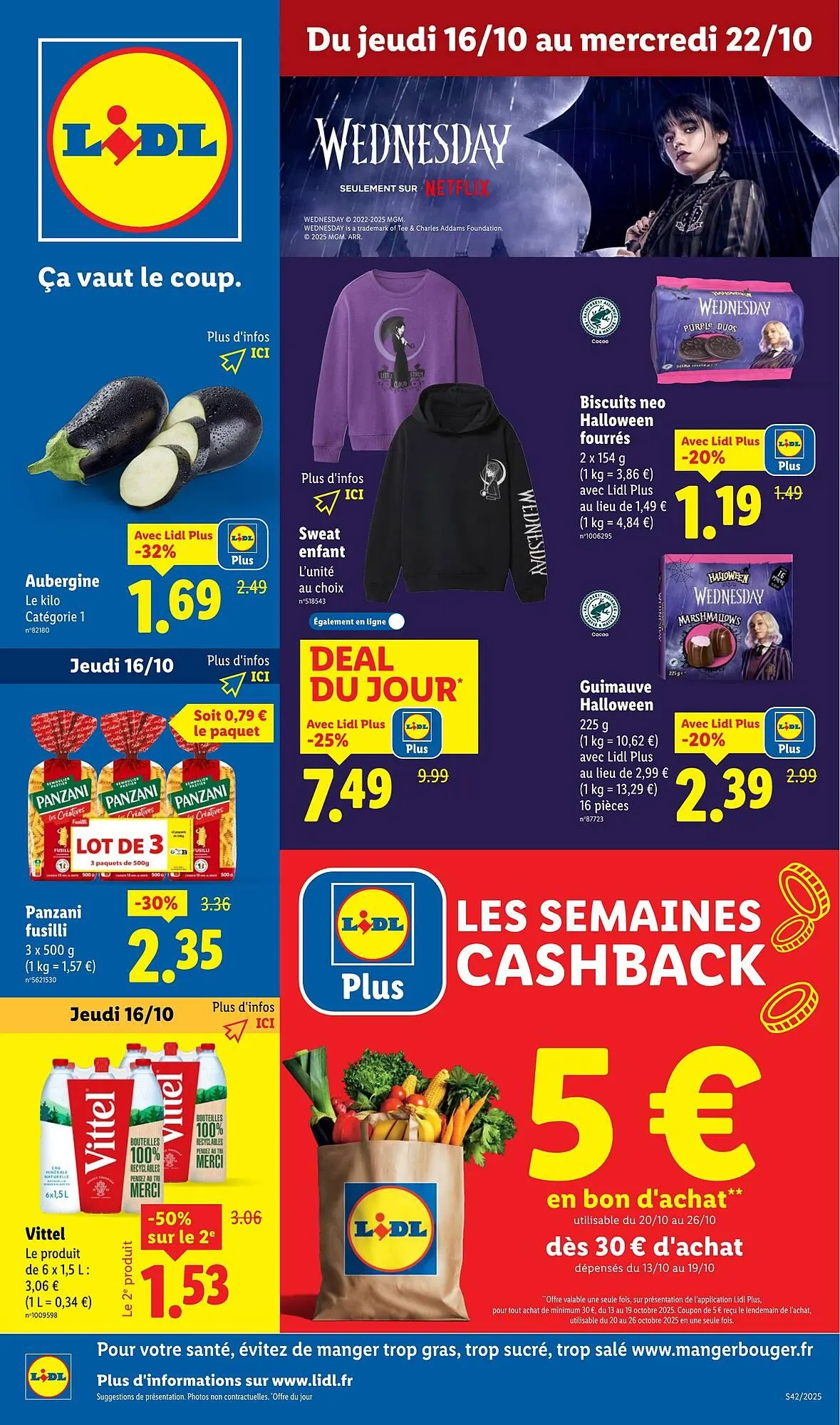 Catalogue Lidl du 16 octobre au 22 octobre 2025 - Catalogue page 1