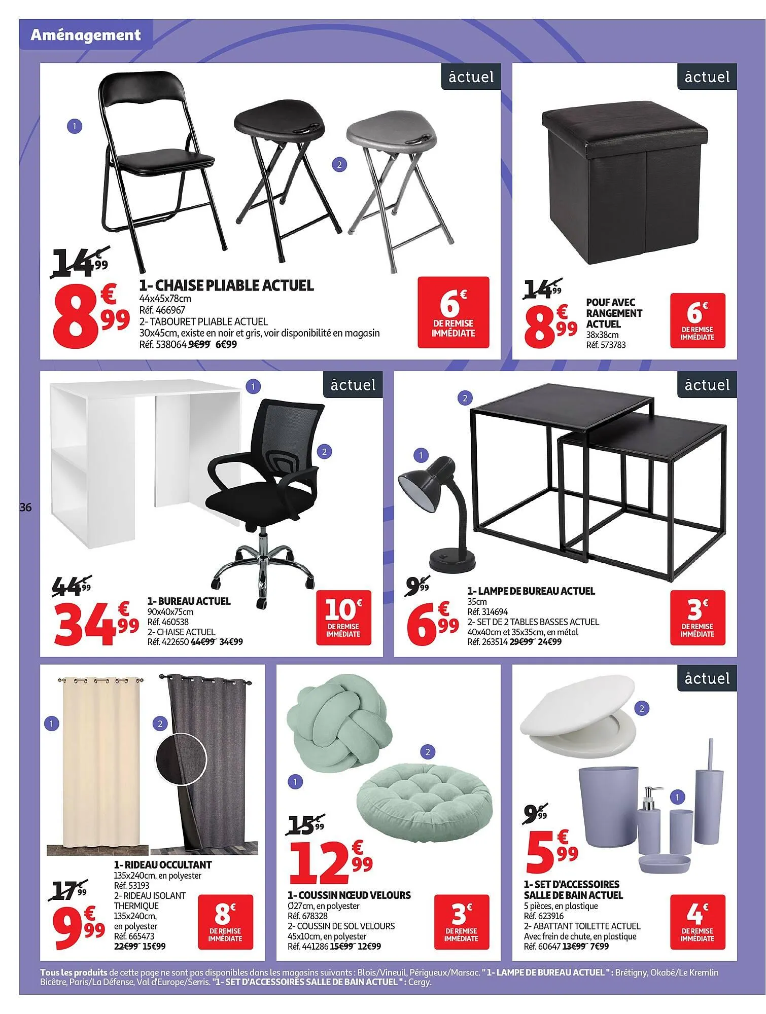 Catalogue Auchan du 19 août au 7 septembre 2025 - Catalogue page 36