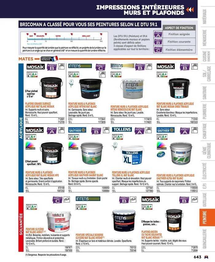 Guide produits 2024 du 15 mars au 31 décembre 2024 - Catalogue page 643
