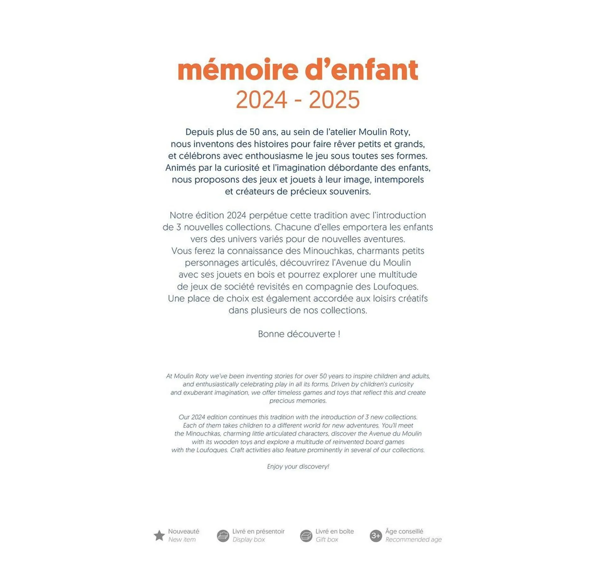 Moulin Roty Catalogue du 28 octobre au 31 décembre 2025 - Catalogue page 2