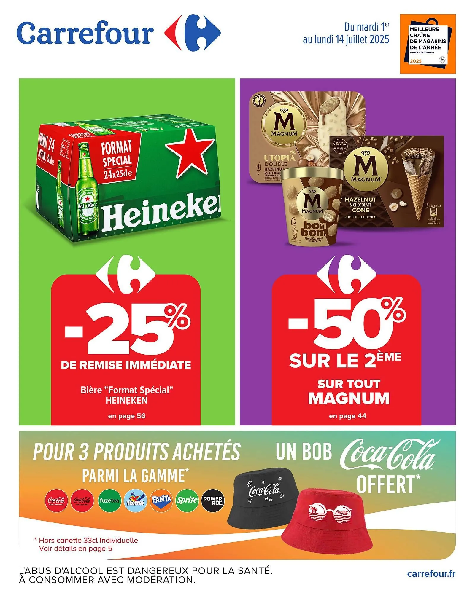 Catalogue Carrefour du 1 juillet au 14 juillet 2025 - Catalogue page 1
