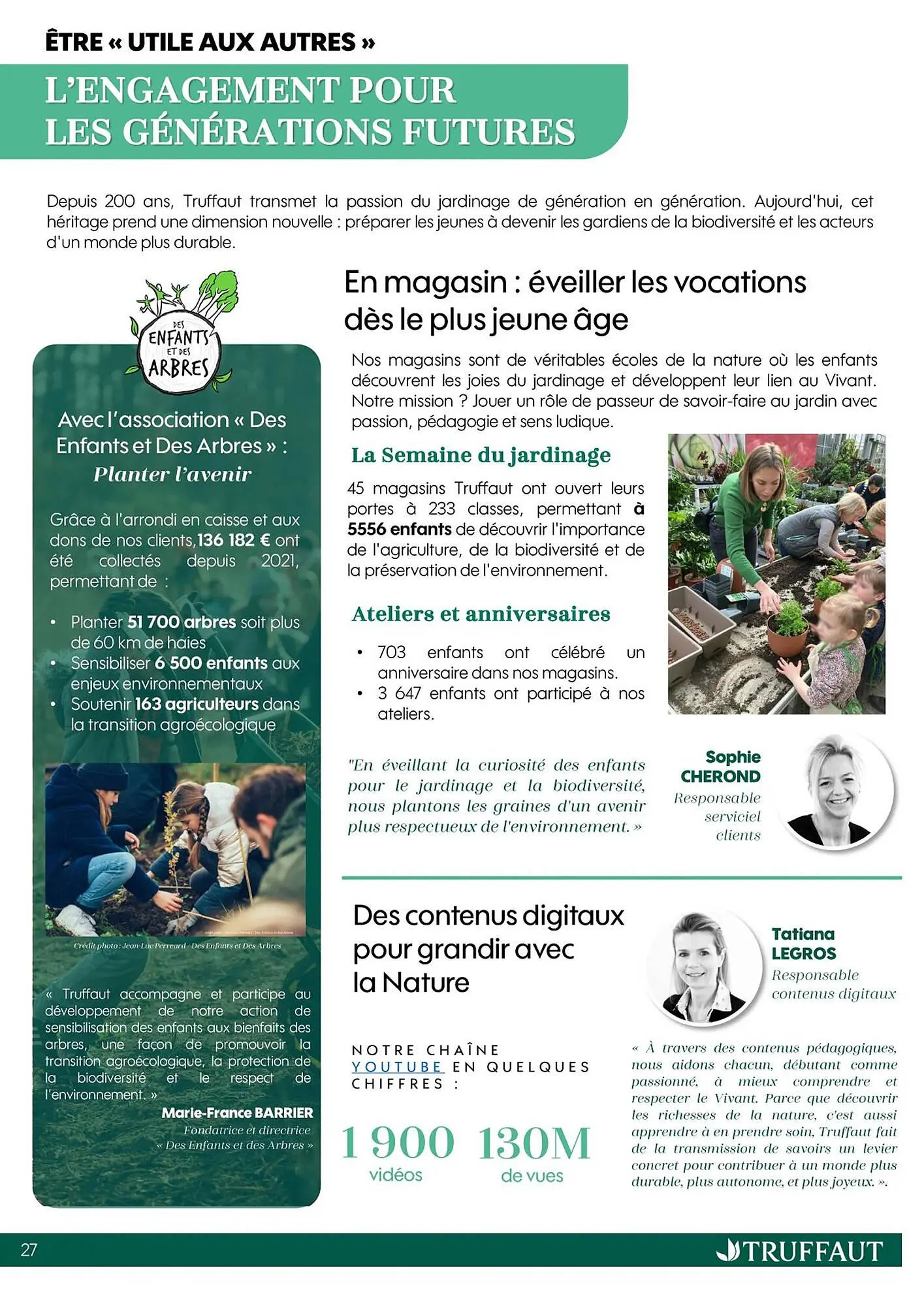 Catalogue Truffaut du 20 octobre au 31 décembre 2025 - Catalogue page 27