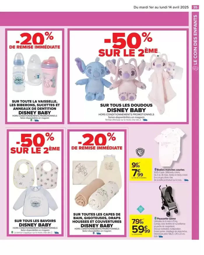 LE COIN DES ENFANTS du 1 avril au 14 avril 2025 - Catalogue page 37