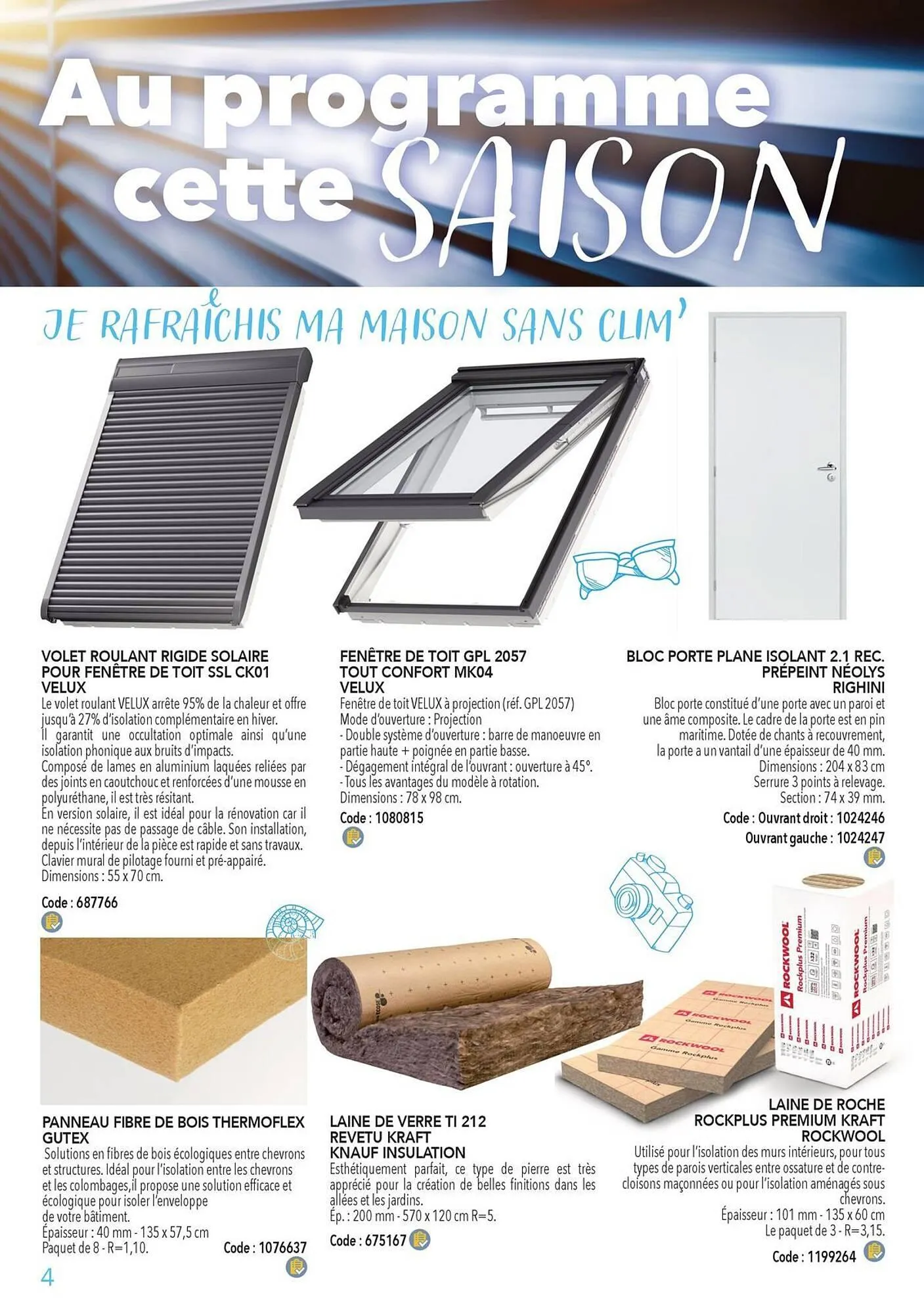 Catalogue Samse du 14 juillet au 21 septembre 2025 - Catalogue page 4