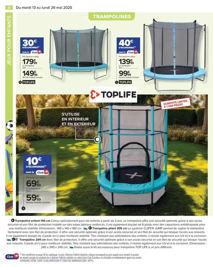 SPÉCIAL PLEIN AIR du 13 mai au 26 mai 2025 - Catalogue page 8